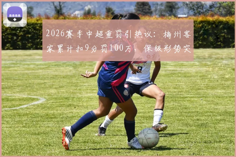 2026赛季中超重罚引热议：梅州客家累计扣9分罚100万，保级形势突变，足协规则解读